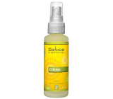 Saloos Natur Aroma Airspray Lemon Wohnspray für geistige Anstrengung, regt das Gehirn an, die Aktivität um 50 ml zu steigern