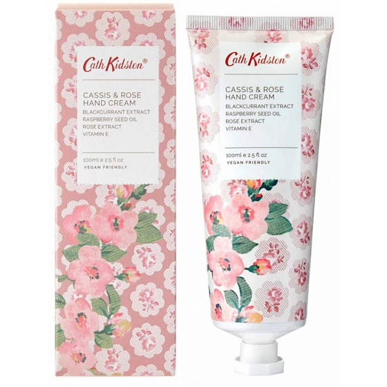 Heathcote & Elfenbein Freston Cassis & Rose Hand- und Nagelcreme 100 ml