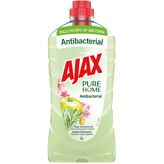Ajax Pure Home Apfelblüte Antibakterieller Universalreiniger 1 l