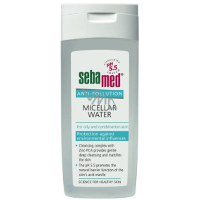 SebaMed Anti-Pollution Mizellenwasser für fettige und Mischhaut 200 ml