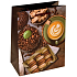 Nekupto Geschenk Kraftbeutel 18,7 x 24,3 x 8 cm Kaffee 625 KHM