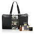 Baylis & Harding Black pepper and ginseng shower gel 200 ml + toilet soap 150 g + hair gel and shampoo 100 ml + body lotion 100 ml + after shave balm 50 ml + travel bag, Kosmetikset für Männer