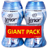 Lenor Frühlingserwachen Duft von Frühlingsblumen, Patchouli und Zedernholz Duftperlen für die Waschmaschinentrommel 2 x 140 g, Duopack