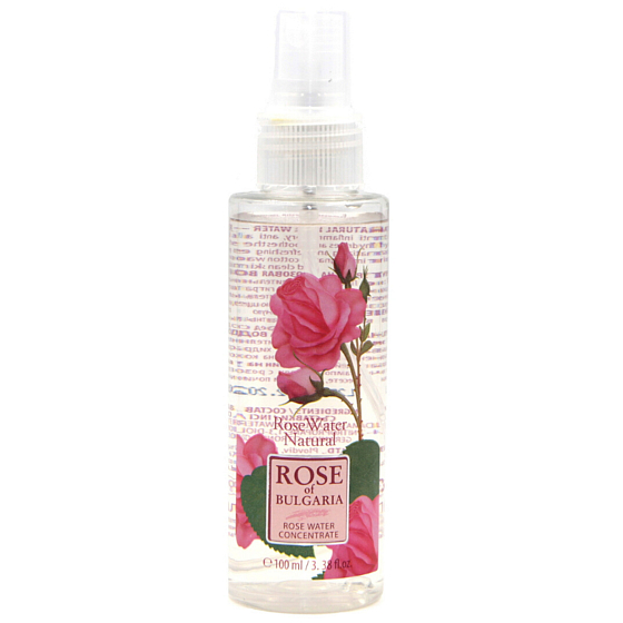Rose of Bulgaria konzentriertes natürliches Rosenwasser-Spray 100 ml