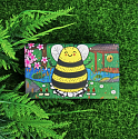 English Soap Always bee yourself - Biene natürliche parfümierte Toilettenseife mit Sheabutter 190 g