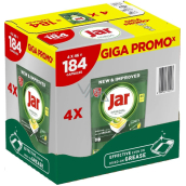 Jar Original All in One Zitrone Spülmaschinenkapseln 4 x 46 Stück