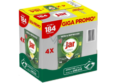 Jar Original All in One Zitrone Spülmaschinenkapseln 4 x 46 Stück