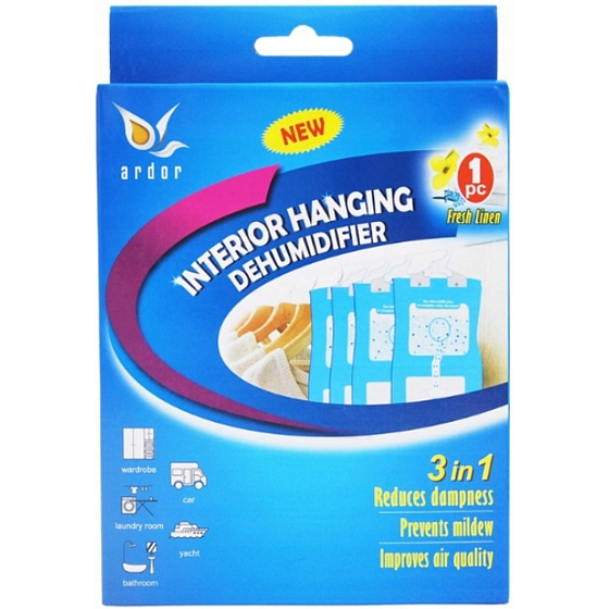 Ardor Fresh Linen Feuchtigkeitsabsorber 3in1 1 Stück