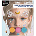 Kidea Fairy Gesichtsbemalung + Pinsel + Diamanten, Kreativ-Set