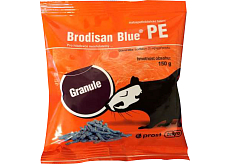 Brodisan Blue PE Granulate zur Bekämpfung von Nagetieren Beutel, 150 g