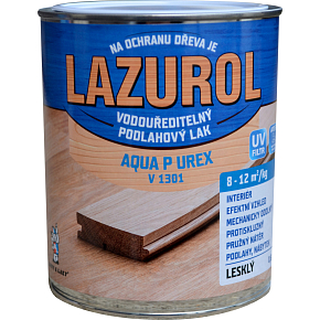 Lazurol Aqua P UREX V1301 hochglänzender, langlebiger Klarlack für Holz, 600 g