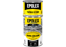 EPOLEX S2300 barva základní na kov, šedý mat + Epolex S7300 tužidlo, sada 1,18 kg