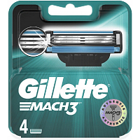 Gillette Mach3 Ersatzklingen 4 Stk.