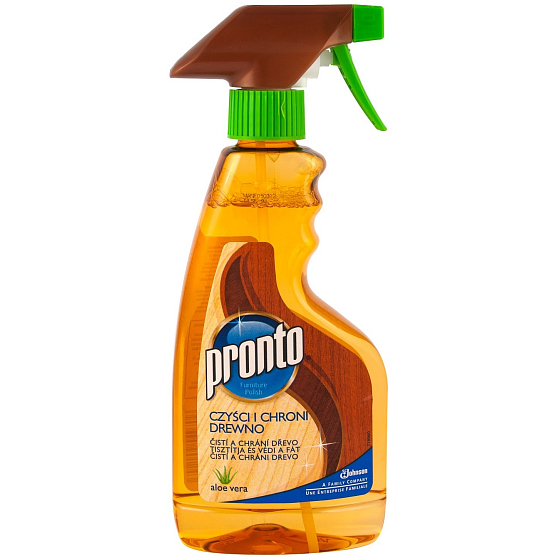 Pronto Aloe Vera Reiniger für Holzoberflächen sprühen 375 ml