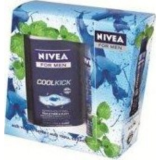 Nivea Men Kazcool Duschgel 250 ml + Antitranspirant Spray 150 ml Kosmetikset