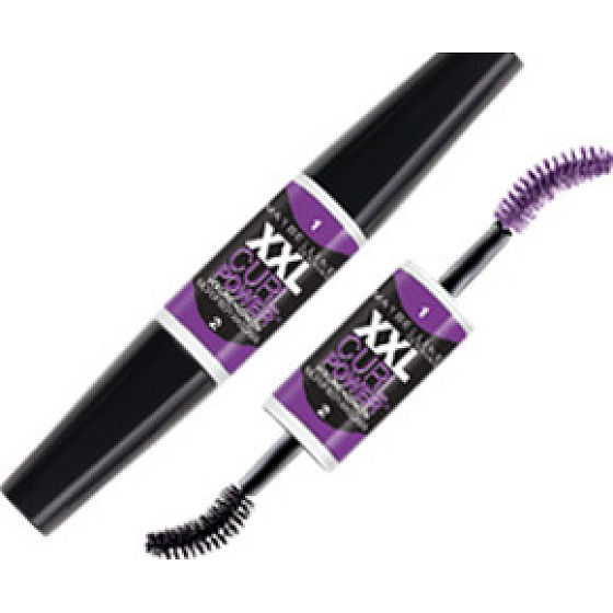 Maybelline Xxl Curl Power Mascara Schwarz 2 x 6 ml