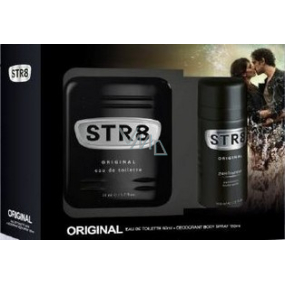 Str8 Original Eau de Toilette 50 ml + Deodorant Spray 150 ml, Geschenkset