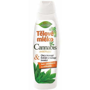 Bione Cosmetics Cannabis Körpermilch 500 ml
