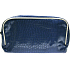 Dermacol Etue großes blaues glänzendes Kunstleder mit weißer Kante 26 x 16 x 8,5 cm 1 Stück
