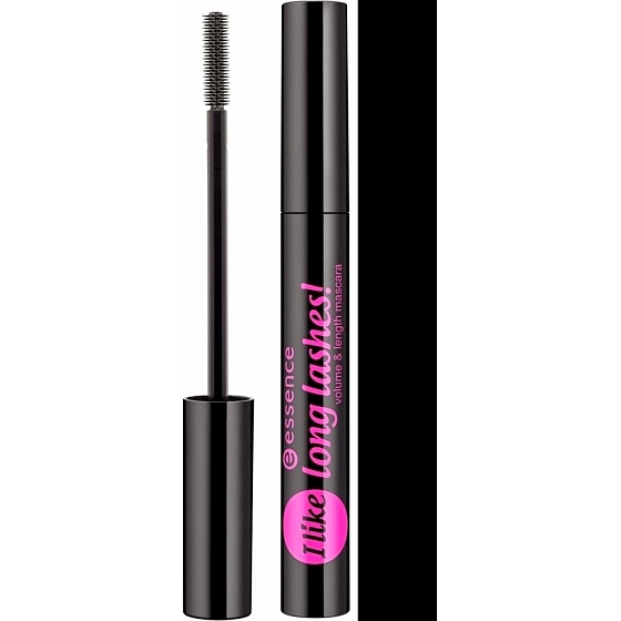 Essenz Ich mag lange Wimpern! Volumen & Länge Mascara Schwarz 6 ml