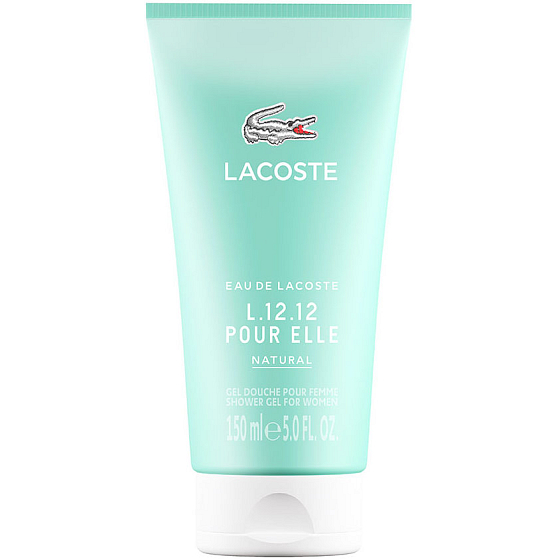 Lacoste Eau de Lacoste L.12.12 Gießen Sie Elle Natural Duschgel für Frauen 150 ml