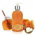 Jeanne en Provence Beurre de Karité & Miel Shea Butter und Honig Flüssigseife mit einem zarten Duftspender 300 ml