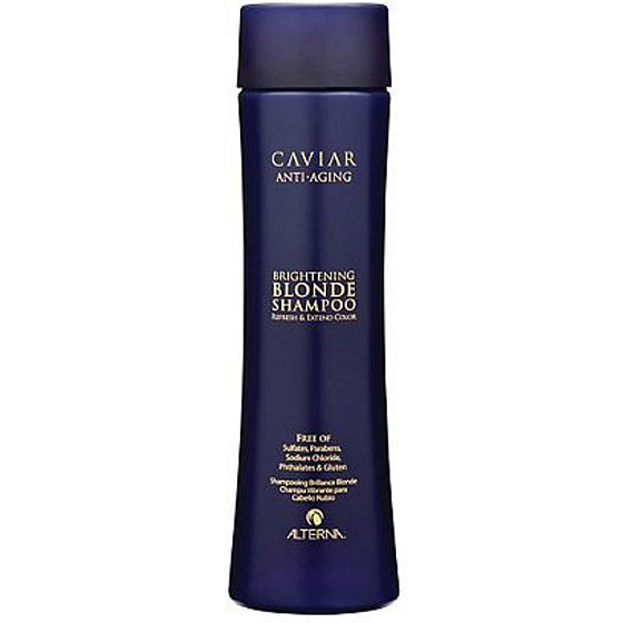 Alterna Caviar Blonde Brightening Blonde Feuchtigkeitsshampoo für strahlendes blondes Haar 250 ml