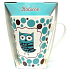 Albi Dobroty Geschenkset aus Becher und losem Tee ohne Hibiskus, aromatisiert nach Oma Blue 300 ml