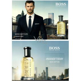 Geschenk - Boss Flasche-Karte