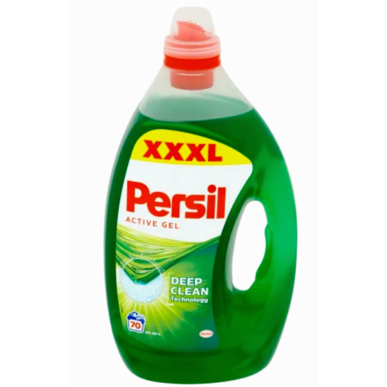 Persil Deep Clean Regelmäßiges universelles Flüssigwaschgel für weiße und dauerhafte Farbwäsche 70 Dosen 5,11 l