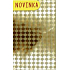 Nekupto Cellophan Tasche 15 x 25 cm Weihnachtsgold CI 174 01