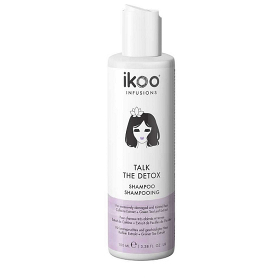 Ikoo Talk the Detox Shampoo für stark geschädigtes Haar 100 ml
