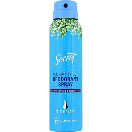 Secret Delicate Deodorant Spray für Frauen 150 ml