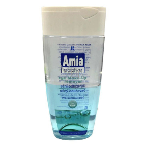 Amia Active Zwei-Phasen-Augen-Make-up-Entferner für trockene Haut 150 ml