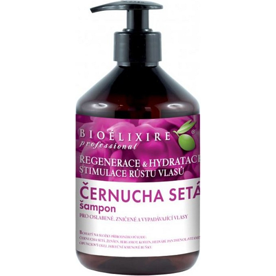 Bioelixire Černucha Sows Shampoo für schwaches, geschädigtes, ausfallendes Haar 500 ml