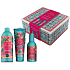 Tesori d Oriente Ayurveda parfümiertes Wasser 100 ml + Duschgel 250 ml + Badecreme 500 ml + Dose, Geschenkset für Frauen