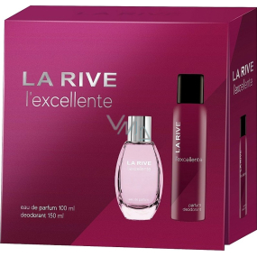 La Rive L'Excellente Eau de Parfum 100 ml + Deodorant Spray 150 ml, Geschenkset für Frauen