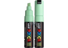 Posca Universal-Acrylmarker mit breiter, geschnittener Spitze 8 mm Hellgrün PC-8K