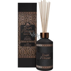Tesori d Oriente Hammam Aroma Diffusor mit Stäbchen für die allmähliche Freisetzung von Duft 200 ml Tesori d Oriente Hammam Aroma Diffusor mit Stäbchen für die allmähliche Freisetzung von Duft 200 ml