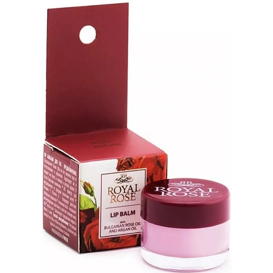 Royal Rose Lippenbalsam mit Rose und Arganöl 5 ml