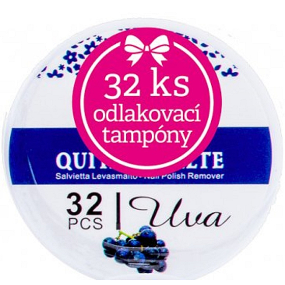 My Grapes Einweg-Nagellackentferner-Tampons mit Duft 32 Stück