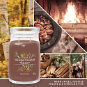 Yankee Candle Praline & Birch - Praline und Birke Duftkerze Signature großes Glas 2 Dochte 567 g