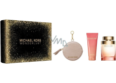 Michael Kors Wonderlust Eau de Parfum 100 ml + Körperlotion 100 ml + Brieftasche, Geschenkset für Frauen