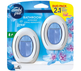 Ambi Pur Bathroom Frühlingserwachen Badezimmer Lufterfrischer 2 x 7,5 ml, Duopack