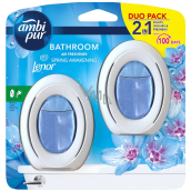 Ambi Pur Bathroom Frühlingserwachen Badezimmer Lufterfrischer 2 x 7,5 ml, Duopack