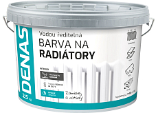 DENAS STRAHLAUFENFARBE, 0100 Weiß, 2,5 kg