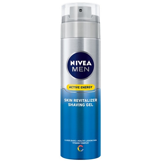 Nivea Men Active Energy revitalisierendes Rasiergel 200 ml