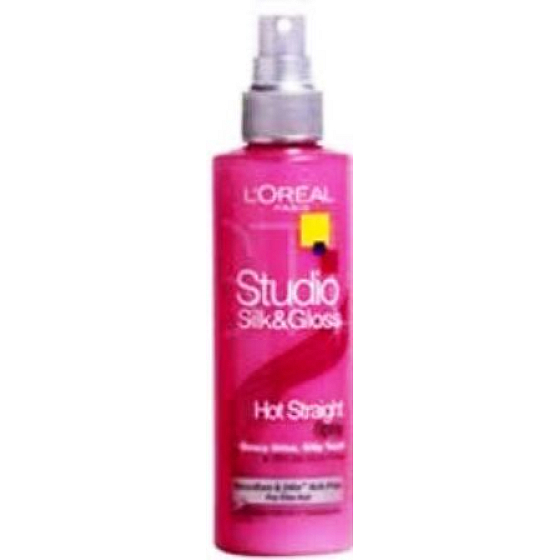 Loreal Paris Studio Line Seiden- und Glanz-Hot-Straigh-Thermofixierungsspray 200 ml