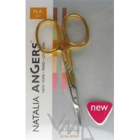 Natalia Angers Maniküre Schere gebogen vergoldet 502 Natalia Angers Maniküre Schere gebogen vergoldet 502