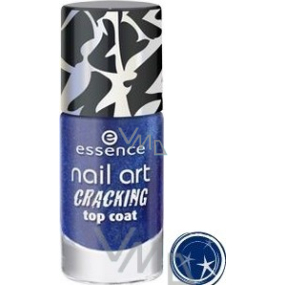 Essence Nail Art Cracking Decklack mit rissigem Lackeffekt 03 Blau 8 ml